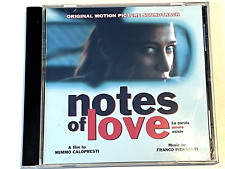 NOTES OF LOVE FRANCO PIERSANTI OST ORIGINAL SCORE SOUNDTRACK CD RARE OOP. picture