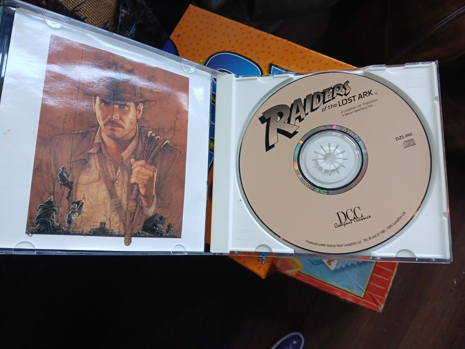 Raiders of the Lost Ark Expanded Soundtrack CD John Williams DCC Indiana Jones