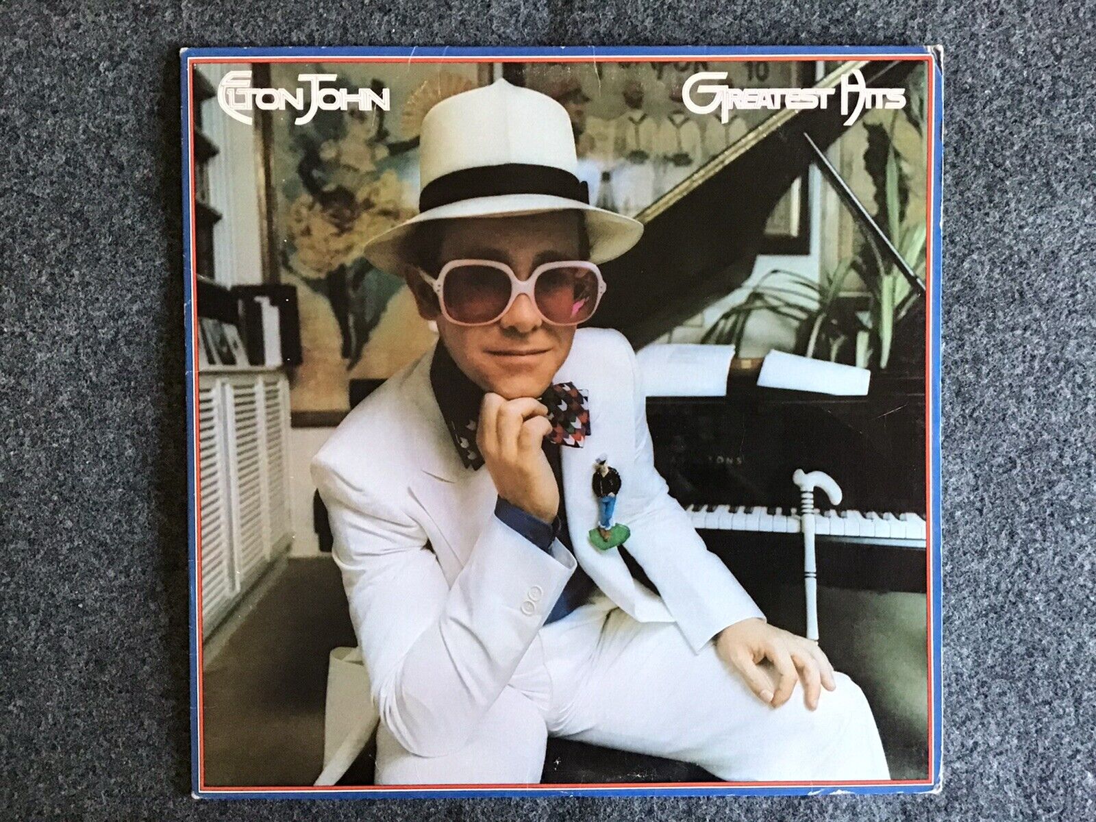 ELTON JOHN LP Greatest Hits 1st Press 1974 MCA Records MCA 2128 VG+/ VG+