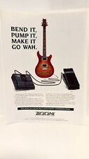ZOOM 505 GUITAR EFFECTS - 11X8.5 - 1997 PRINT AD.  x4 picture