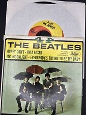 The Beatles 4 by 4 EP 45 Capitol R-5365 George Martin Picture Sleeve & Record picture