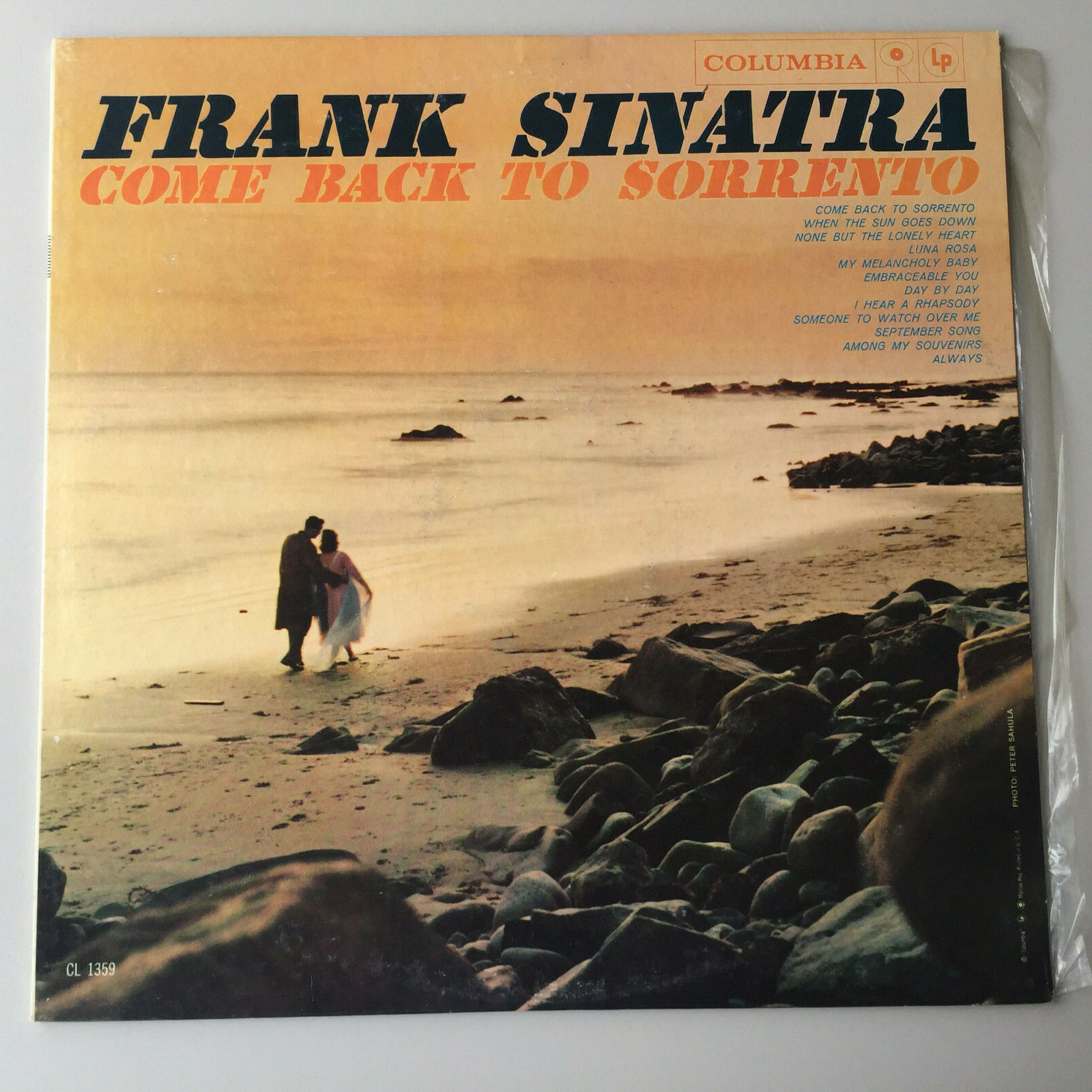 Vintage FRANK SINATRA Come Back to Sorrento 12\