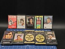 Vintage 1980's Elvis Presley Cassette Tapes Lot Of 10 Cassettes FREE USA SHIP picture
