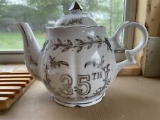 VINTAGE LEFTON 25TH ANNIVERSARY MUSICAL TEAPOT picture