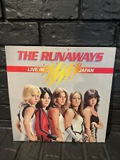 The Runaways - RARE Live in Japan Vinyl  - Gatefold - RJ-7249 picture