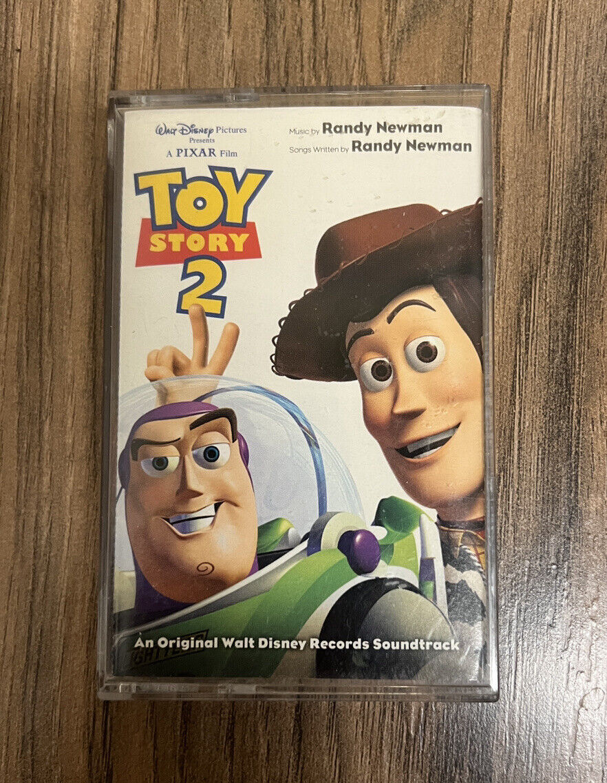 1999 Disney Pixar Toy Story 2 Movie Soundtrack Randy Newman Cassette Play Tested