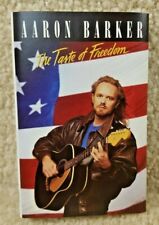 Vintage 1992 Cassette Tape Aaron Barker The Taste of Freedom Atlantic Records picture