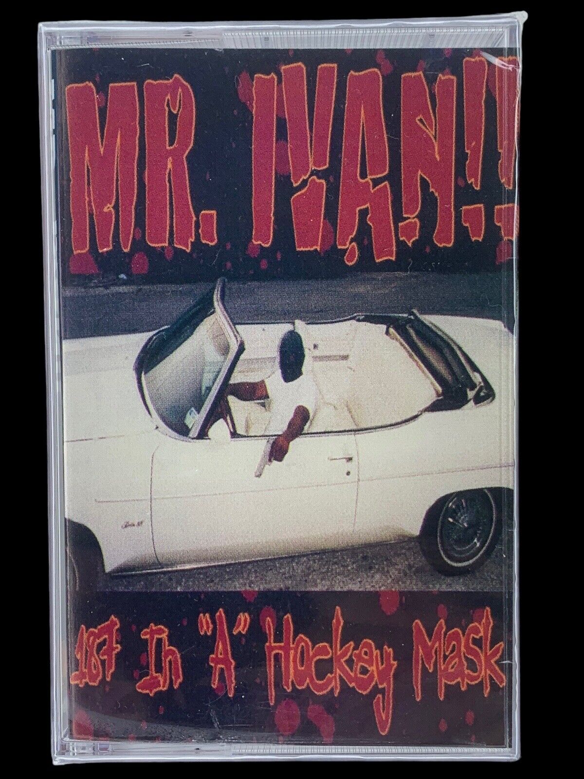 SEALED, Mr. Ivan – 187 in a Hockey Mask CSH-7000, audio cassette, RARE, US, 1997