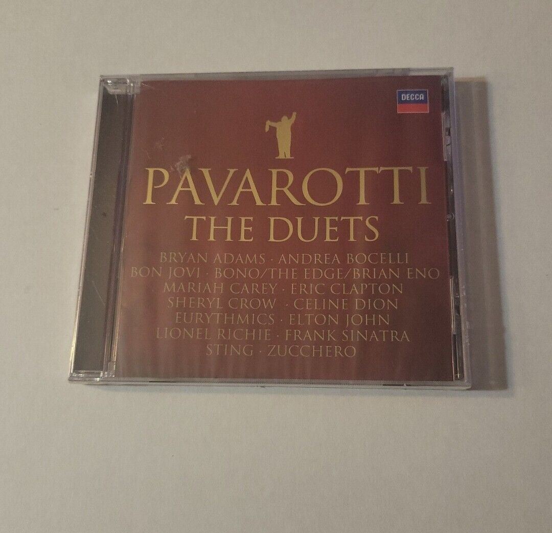 Luciano Pavarotti Duets New 2008 CD New Sealed Mariah Carey+More