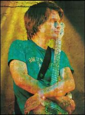 Radiohead Jonny Greenwood with his Fender Telecaster guitar pin-up photo 2B picture