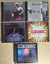 Scorpions 5 Vintage CD lot -LoveDrive -Crazy World -Best of Rockers 'n' Ballads+ picture