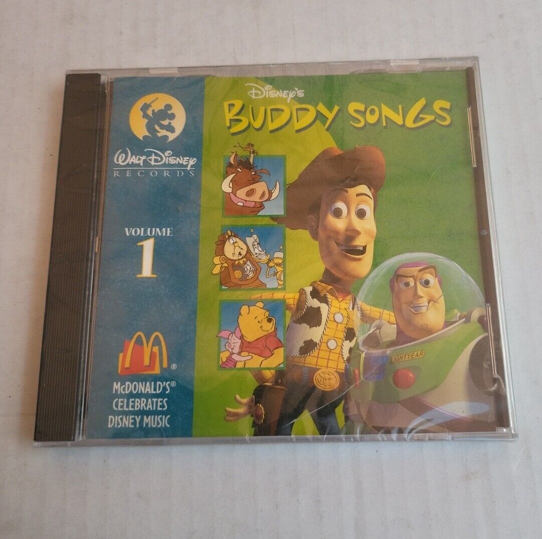 Disney’s Buddy Songs Vol. 1 CD 1996 BRAND NEW