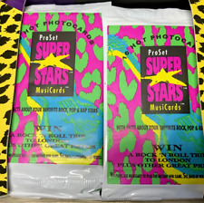 1991 Pro UNOPENED PACK Superstar Music U can Get Zeppelin Clapton Madonna Kiss picture
