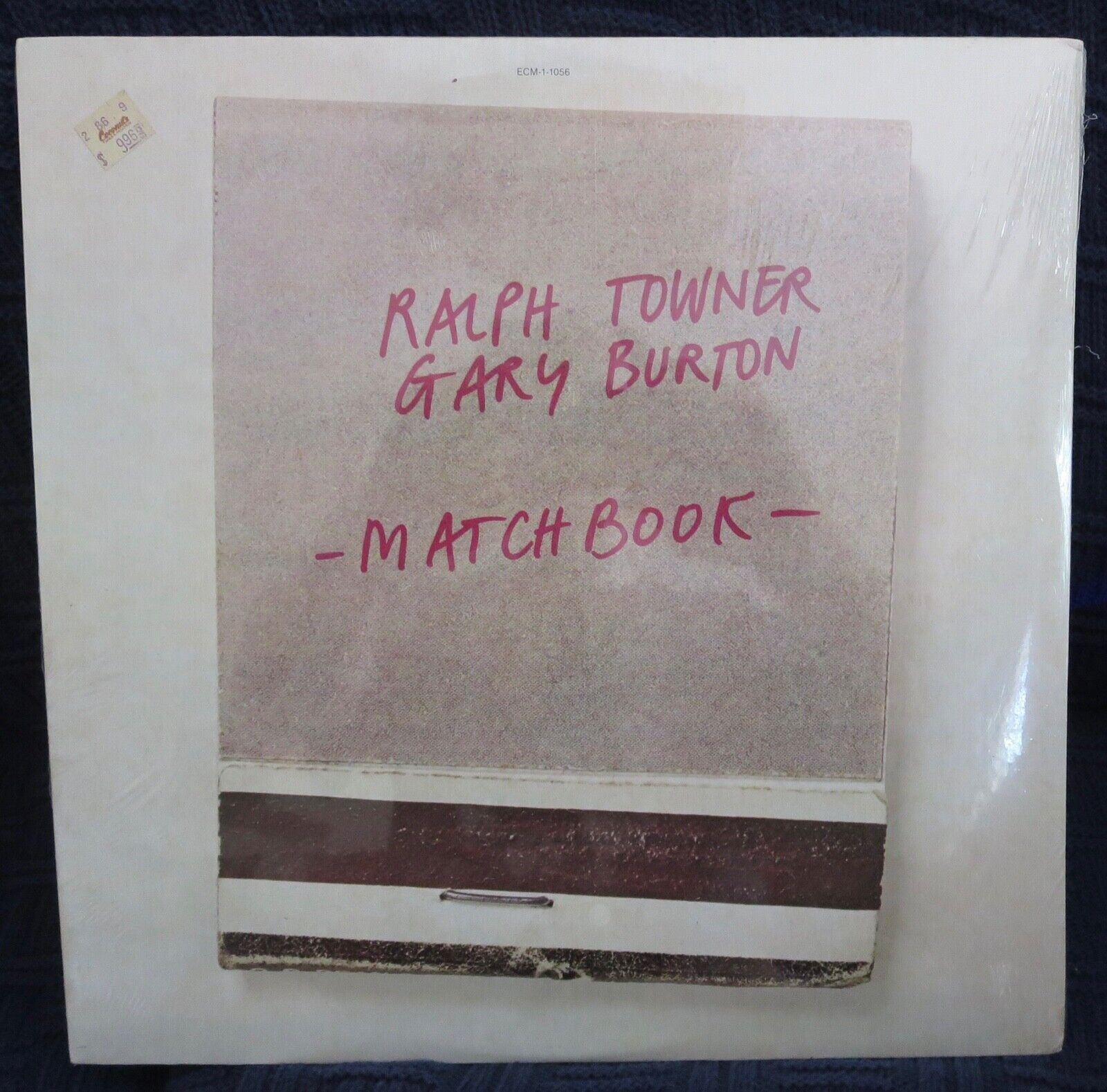 RALPH TOWNER / GARY BURTON, Matchbook [ECM] USA New Sealed Old Stock LP