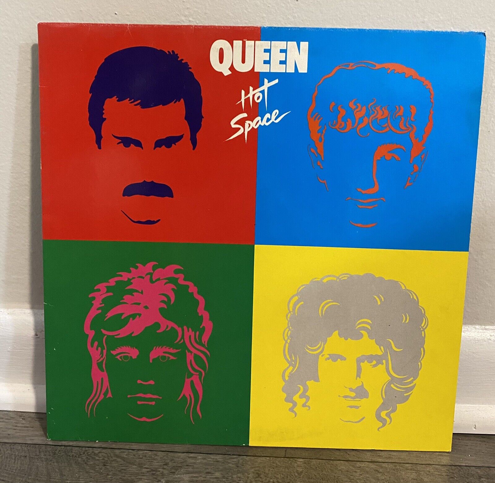 Queen~Hot Space Vinyl~1982~EMI Records