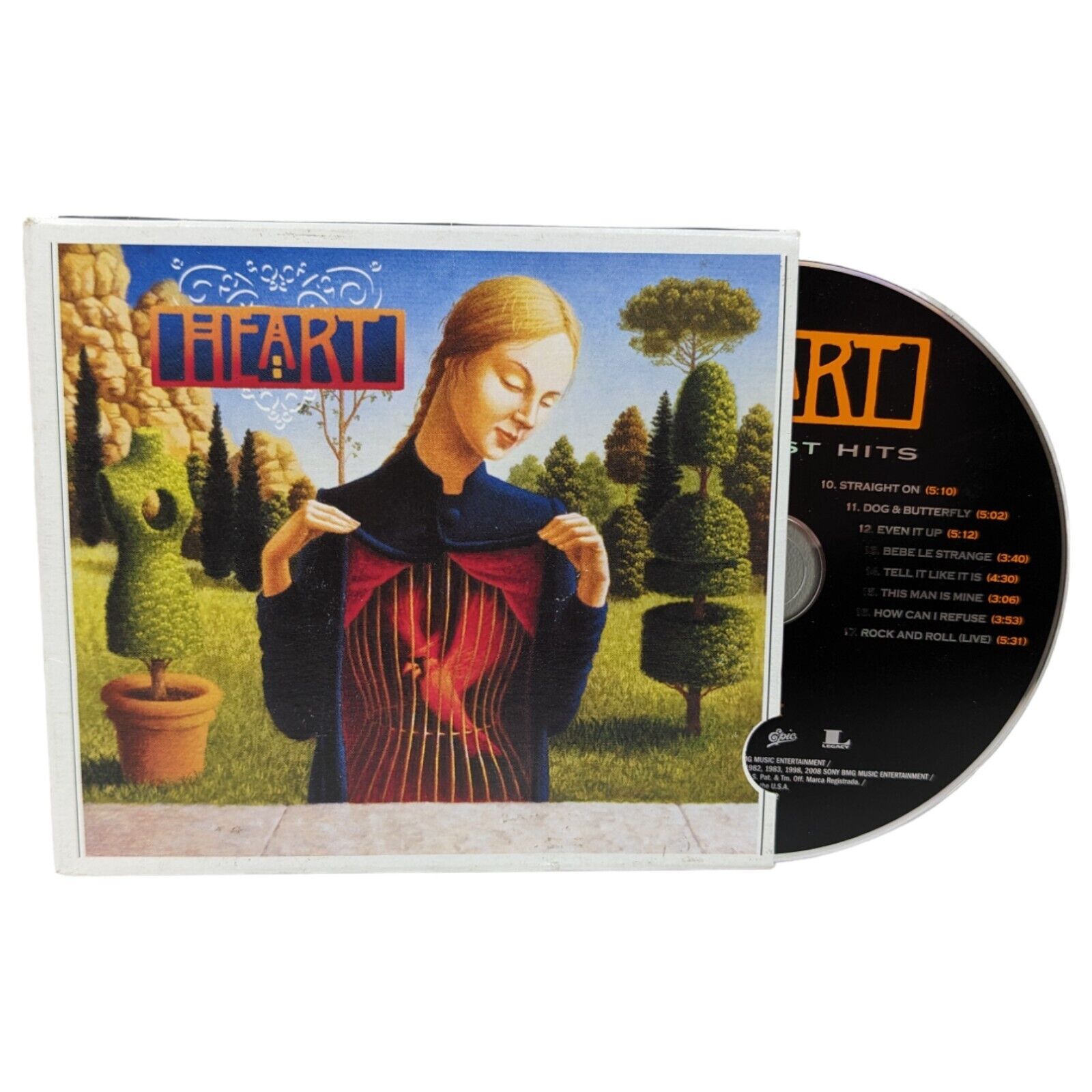 Greatest Hits [Slipcase] by Heart (CD, Nov-2008, Sony Music Distribution (USA))
