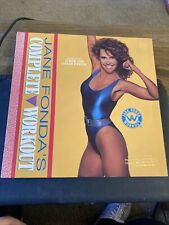 Jane Fonda's Complete Workout LP w/Poster  Warner Bros 25851-1 Promotional Copy picture