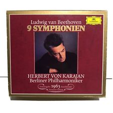 Vintage Herbert von Karajan - Ludwig Van Beethoven 9 Symphonien 1969 CD Set of 5 picture