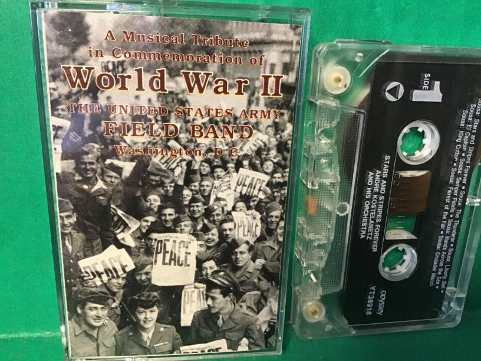 A MUSICAL TRIBUTE - World War II - Cassette Tape