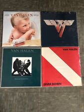Van Halen Vinyl LP lot hard rock Eddie Van Halen, David Lee Roth picture