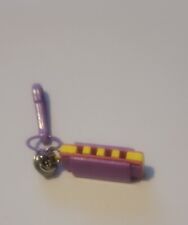 Vnt 80s Charm Necklace Charm Harmonica Pink,purple,yellow picture