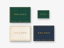 BTS JUNGKOOK [GOLDEN] 1st Album CD+PhotoBook+Card  SEALED picture