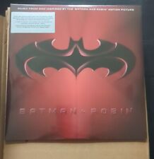 Batman & Robin Movie Soundtrack Vinyl 2LP Red + Blue Colored RSD Brand New picture