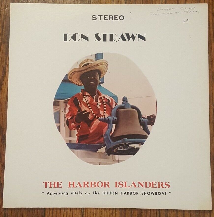 Vintage Don Strawn The Harbor Islanders LP Vinyl Record Album Calypjab Rare