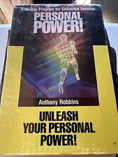 Tony Robbins Personal Power Cassette Tapes Vintage 1989 picture
