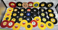 LOT OF 36 VINTAGE 1960'S VINYL 45  RPM CHILDREN RECORDS Little Golden Playtime + picture