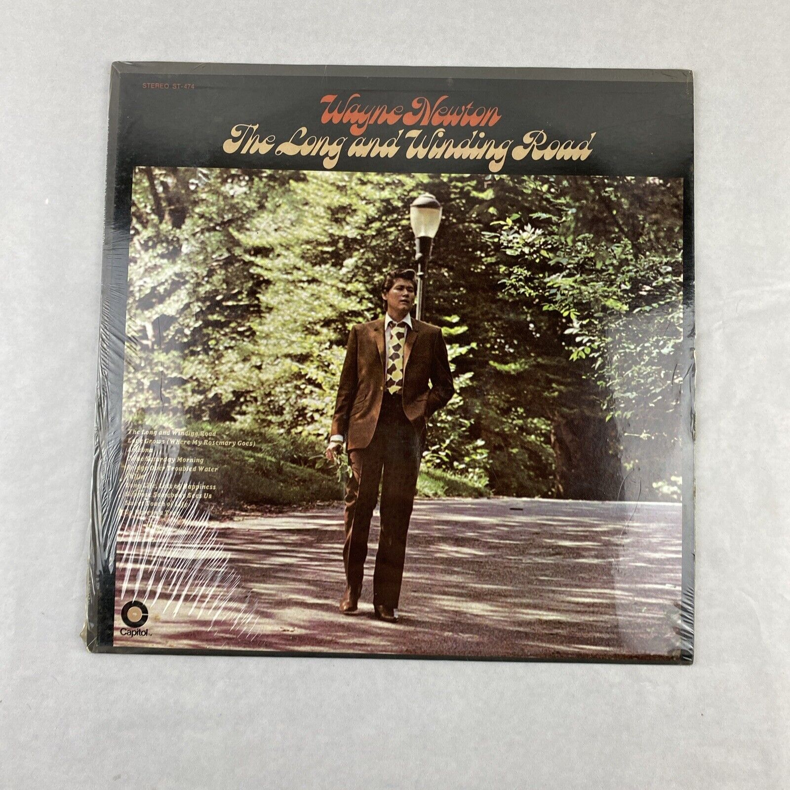  Wayne Newton ‎– The Long And Winding Road (1970) Capitol ‎– ST-474 vinyl NEW