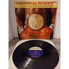 Commodores  All The Great Hits Motown 6028ML US 1982 LP picture