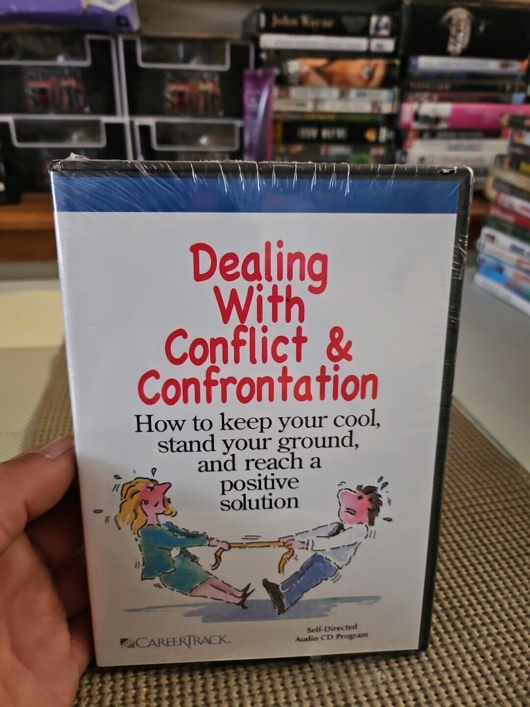 Dealing With Conflict & Confrontation Careertrack 4 Disc Set Audio CD Tlr8#50