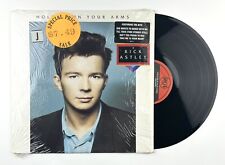 Rick Astley Hold Me In Your Arms 1988 Vinyl LP Record SRC Pressing Shrink On EX picture