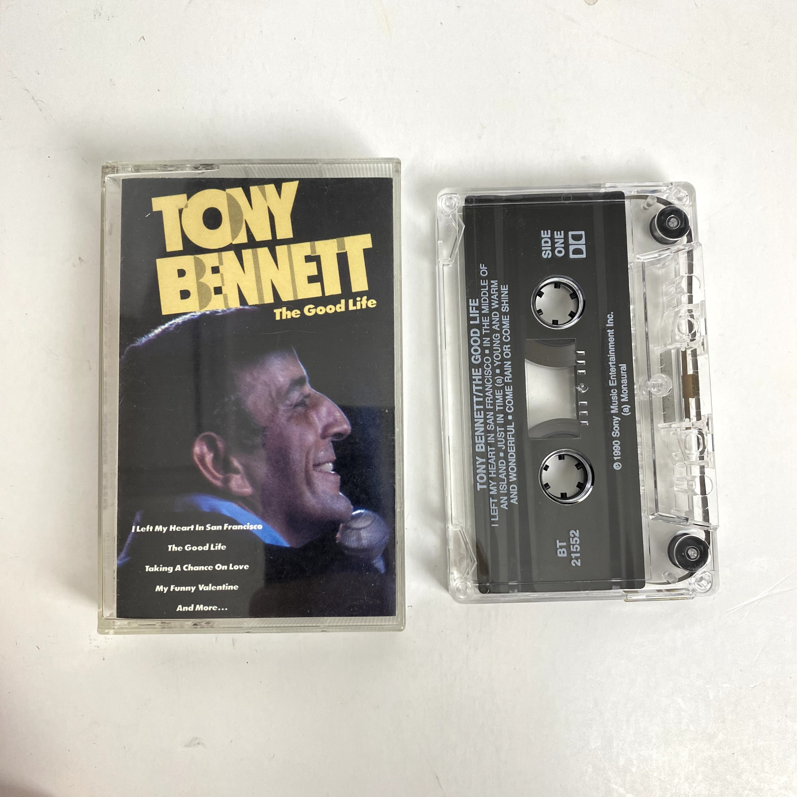 The Good Life [Sony 1990] by Tony Bennett (Cassette, Jul-2002, Sony Music...