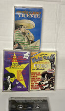 Lot of 4 Vintage Mexican Rancheras Tracks  Music Cassettes picture