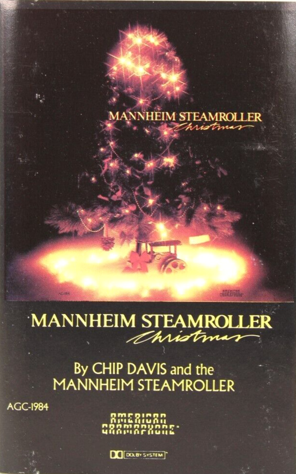 MANNHEIM STEAMROLLER CHRISTMAS VINTAGE CASSETTE TAPE 1984 AMERICAN GRAMIPHONE
