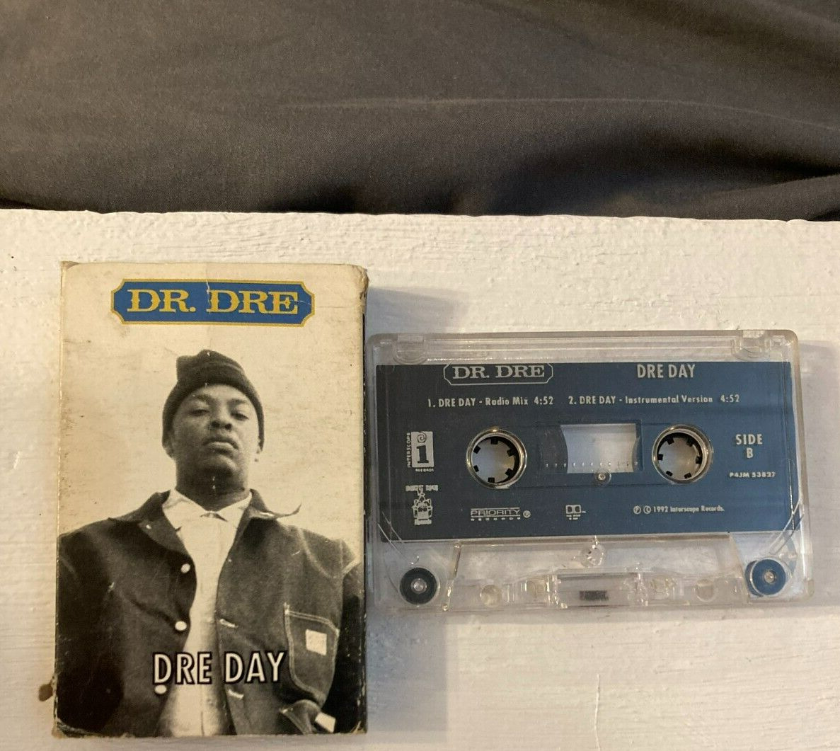 DR. DRE /DRE DAY SINGLE 1992 VINTAGE CASSETTE TAPE  Rap Hip Hop
