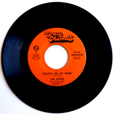 JIM FASSO	- Seattle on my mind/baby dont be playing with my heart  - Vinyl 45pm picture