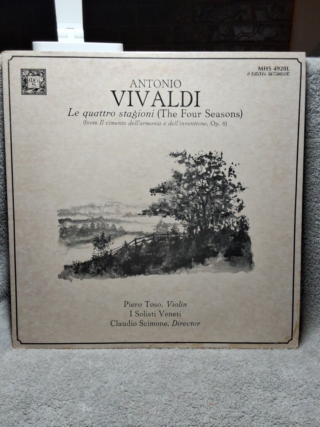 Musical Heritage Society Lot of 18 Classical Vinyl Records Mozart,Vivaldi,Purcel