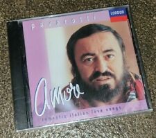 New SEALED Luciano Pavarotti AMORE Romantic Italian Love Songs CD 17 Tracks picture