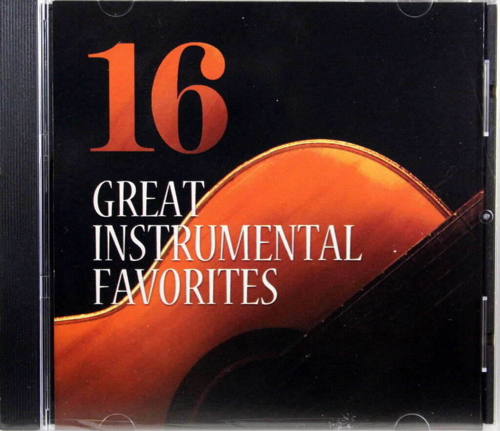16 Great Instrumental Favorites NEW CD Christian Classic Hymns Instrumentals