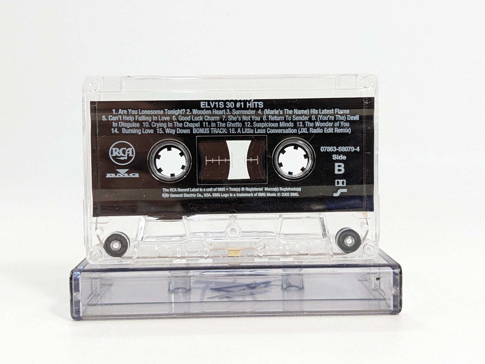 Elvis Presley ELV1S 30 #1 Hits Compilation (BMG 2002) Cassette Tape RARE