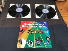 Vintage 1974 SUPERSTARS GREATEST HITS - K-Tel  Stereo - 2 Vinyl LPs - TU 237 picture