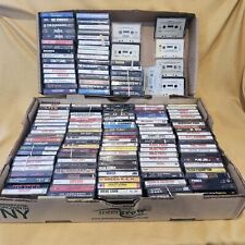 Large Lot of 150+ Vintage Cassette Tapes ALL GENRES Rock, Pop, Rap Funk Reggae picture