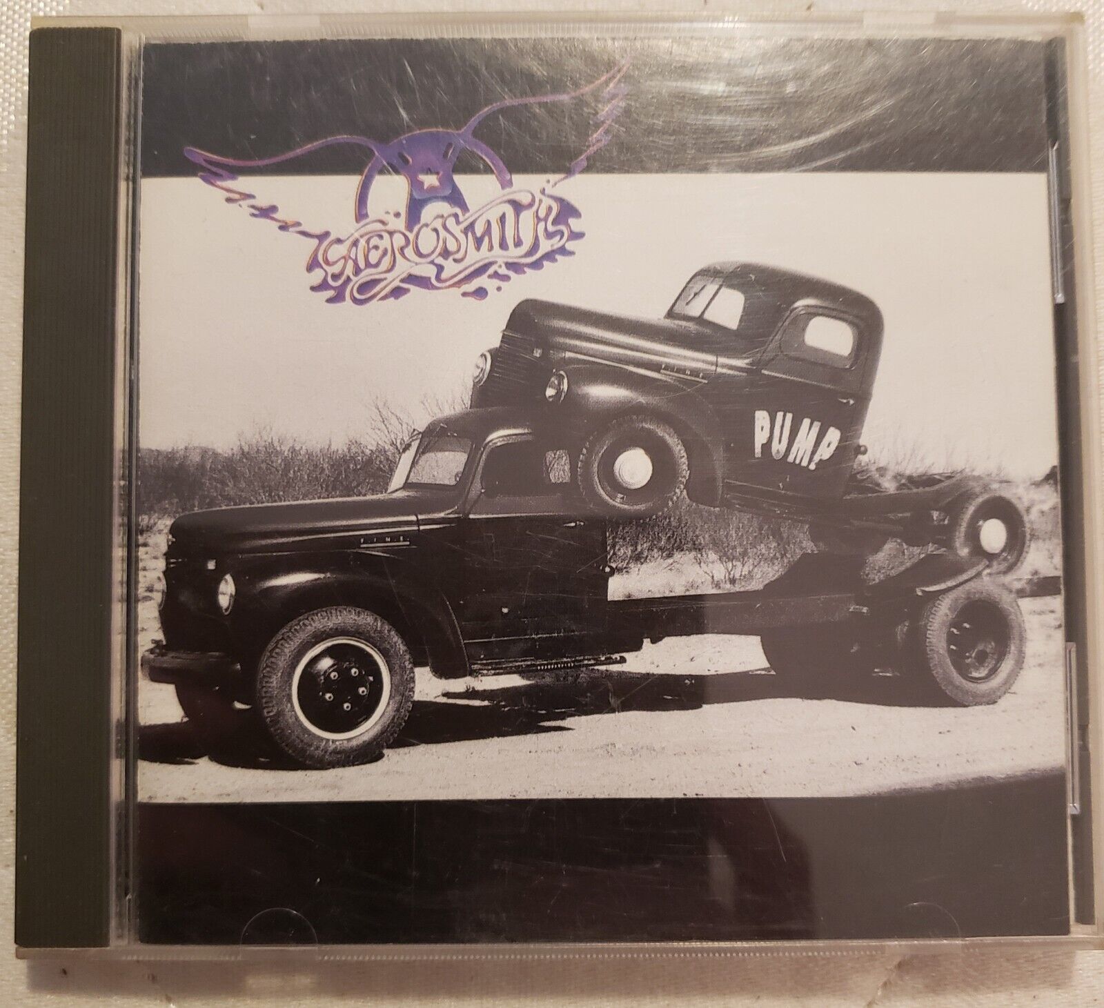 Vintage Aerosmith Pump CD 1989 Geffen