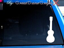 Guitar #6 - Vinyl Decal Sticker -Color Choice -HIGH QUALITY picture