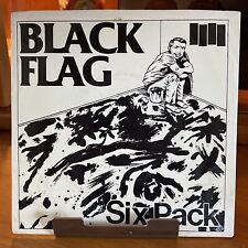 Black Flag Six Pack 7” Single 1981 SST Records – SST 005 VG+EX/ VG+ First Press picture