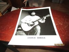CHARLIE DANIELS Vintage 8X10 Press Music Publicity Photo picture
