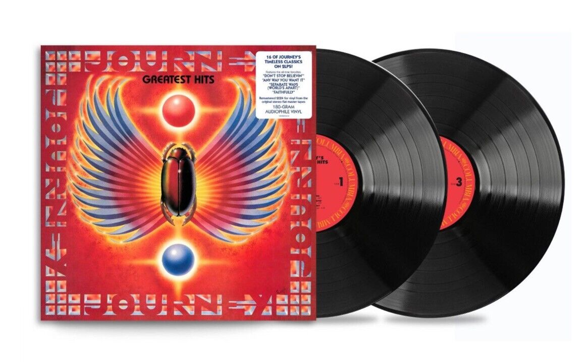 Journey - Greatest Hits - Remastered 2LP 180g Audiophile Vinyl [New/Sealed]